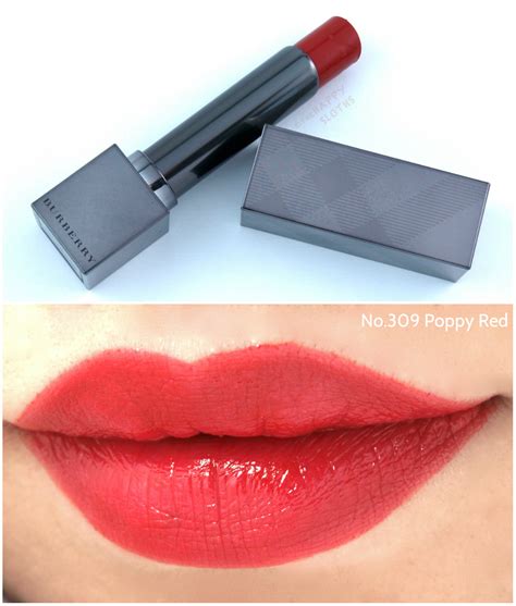 burberry kisses lipstick poppy red|burberry kisses sheer lipstick.